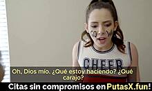 Bff spots stepbro filling sister's pussy with cream