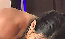 Motel Tryst with Skinny Tanned Brunette Turns Wild Doggystyle Orgy