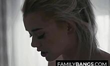 School teens Anny Aurora and Kenzie Reeves share a passionate familybangs evening fuck in uniforms