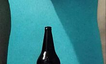 i'm fingering my rich juices out with this bottle spanking my curvy latina body too