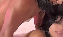 Motel Tryst with Skinny Tanned Brunette Turns Wild Doggystyle Orgy