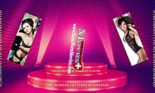 Bound teen Amanda screams as she's roughly used in red bondage?