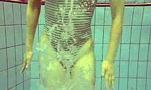 Sexy Petite Russian Teen Libuse Fucked Underwater Pool