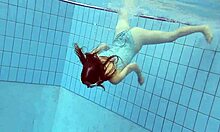 Sexy Petite Russian Teen Libuse Fucked Underwater Pool