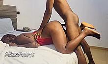 Ebony Stepmom Jasmine Candy Fucks Stepson Hard After Girlfriend Betrayal