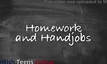 hey remember homework and handjobs vol 1 with those college teens?