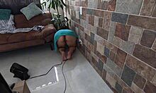 maid thought house empty but got secretly filmed bending over