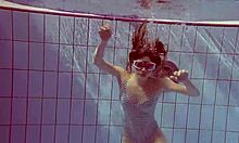 Sexy Petite Russian Teen Libuse Fucked Underwater Pool