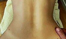 Girlfriend's Ass Filled with Cum After Wild Bent-Over Anal Creampie