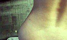 Girlfriend's Ass Filled with Cum After Wild Bent-Over Anal Creampie