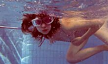 Sexy Petite Russian Teen Libuse Fucked Underwater Pool