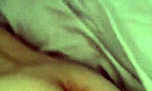 Shy Girlfriend Sucks Boyfriend Cock Handjob Style