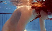 Sexy Petite Russian Teen Libuse Fucked Underwater Pool