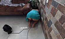 maid thought house empty but got secretly filmed bending over