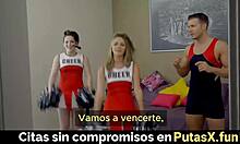 Bff spots stepbro filling sister's pussy with cream