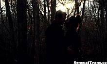 Latina Shemale Deepthroats Before Anal Pounding.