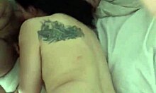 Shy Girlfriend Sucks Boyfriend Cock Handjob Style