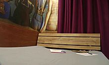 petite teen alice flashes shaved tight pussy and naked ass wearing just tshirt and shoes