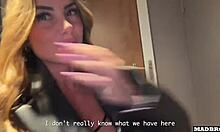 a beautiful french housekeeper gets pounded hard with her big ass blonde friend right in the hotel room.