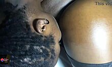 Ebony lovers' hotel play turns into wet licking frenzy?
