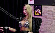 she shares anal sex tips cums quick dreams of gangbang cuckold sees wide open ass deny barbie in sheer red