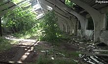 hot PUBLIC PEGGING her in sunny weather