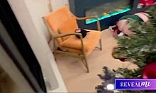 hey, watch this curvy bbw in the living room riding her kinky sex machine vibrator like crazy pov! 🔥😈