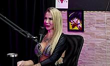 she shares anal sex tips cums quick dreams of gangbang cuckold sees wide open ass deny barbie in sheer red