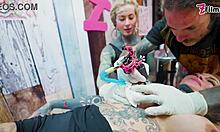 tattooed skinny pair big dick sloppy foursome anal atm riding orgasm