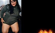 Redhead brazilian milf spreads fat ass for homemade pounding