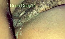 look at this fat ebony pussy vibrate screaming from rough young cock pounding.