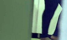 hidden cam catches housekeeper's big fat bbw ass peeking out