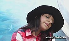 imagine latina bubble butt teen bouncing on hardcore cock