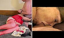 Granny Red Riding Hood Deepthroats Fat Cock Creampie