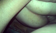 Curious argentinian wife experiments with huge dildo stretching her tight ass wide open