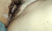 she jerked me off while i licked her hairy pussy then came on foot