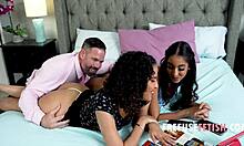 imagine stepdaddy using his curly ebony teens all day freeuse