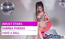 big tits sabrea phenix poses stripping her pierced ebony curves