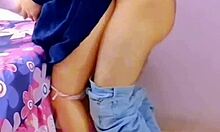 Mexican schoolgirl public broom anal virgin tight asshole creampie homemade