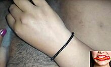 me and indian wife hardcore bedroom handjob tits massage turns milf mommy hardsex tape