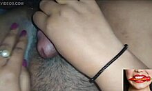 me and indian wife hardcore bedroom handjob tits massage turns milf mommy hardsex tape