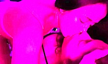 fat latina girlfriend spits tongue kisses bisexual friend big tits sucking before bed