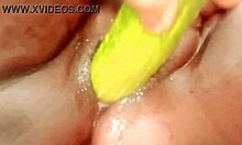 VILLAGE HOUSEWIFE FUCKS HUSBAND IN BATHROOM! CUMSHOT ORGASM WHILE HIDING!!