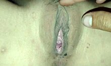 WOW! Shaved Tight Pussy Dripping Wet from Creampie Pound!