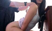 Conceited Latina Whore Shut Up By Big Ass Riding