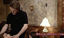 cute teen bound gagged spanked hard in intense bdsm fuck session🔗🍑