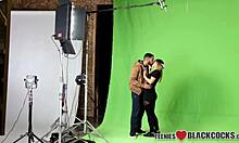 jizzy-faced teen 18+ takes massive black cock facial blast