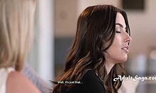 Stepmom Rachael Cavalli guides Chanel Camryn into squirting pussy licking bliss