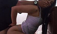 Conceited Latina Whore Shut Up By Big Ass Riding