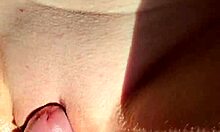 close-up pussy rub leads to massive cum explosion